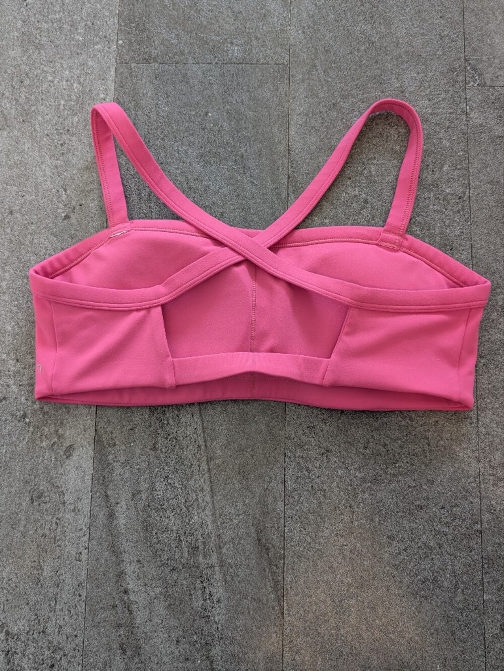 LSKD Inspired Sports Bra - Ultra Pink - Picture 2 of 2